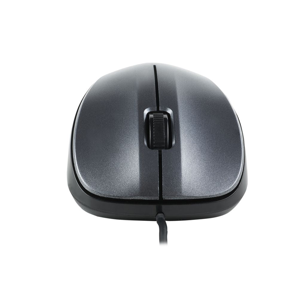 Ratón NGS Óptico USB-A 1200dpi Negro/Gris (CREW)