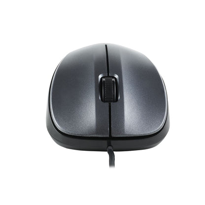 Ratón NGS Óptico USB-A 1200dpi Negro/Gris (CREW)