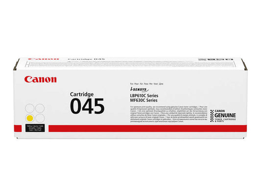 Canon 045 Yellow Original Toner Cartridge - 1239C002