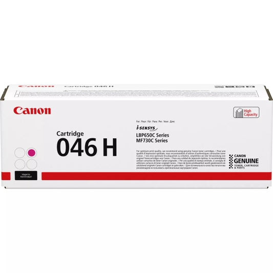 Canon 046H Magenta Original Toner Cartridge - 1252C002
