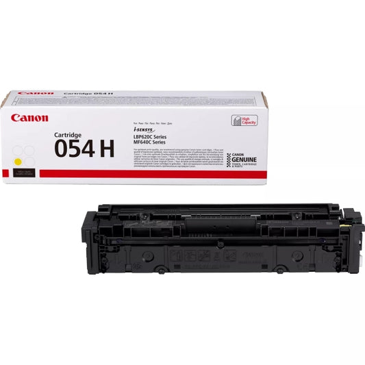 Canon 054H Yellow Original Toner Cartridge - 3025C002
