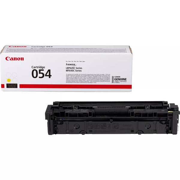 Canon 054 Yellow Original Toner Cartridge - 3021C002