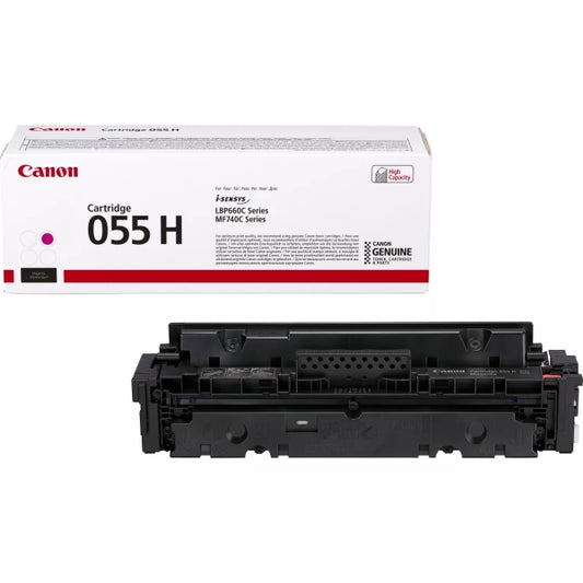 Canon 055H Magenta Original Toner Cartridge - 3018C002