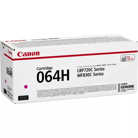 Canon 064H Magenta Original Toner Cartridge - 4934C001