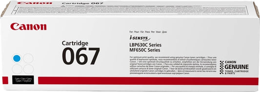 Canon 067 Cyan Original Toner Cartridge - 5101C002