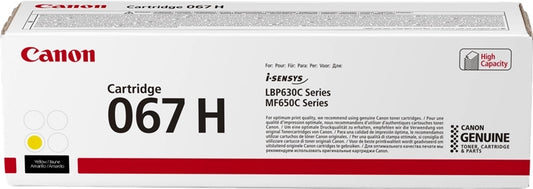 Canon 067H Yellow Original Toner Cartridge - 5103C002