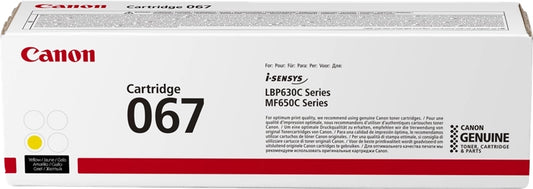 Canon 067 Yellow Original Toner Cartridge - 5099C002