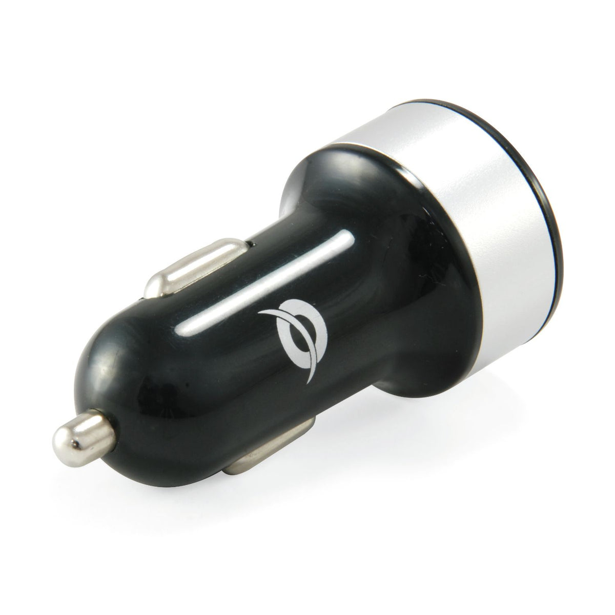 Cargador CONCEPTRONIC Coche 2xUSB 2.0 Negro (CUSBCAR2A)