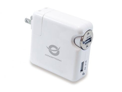 Cargador Coche/Pared CONCEPTRONIC 2xUSB (CUSBCHARKIT)