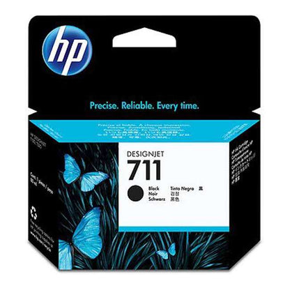 HP 711XL Negro Cartucho de Tinta Original - CZ133A. 80 ml