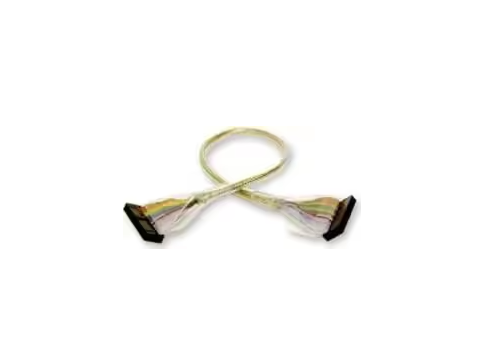 Cable AKASA Floppy Plata/Transparente FD-45-S