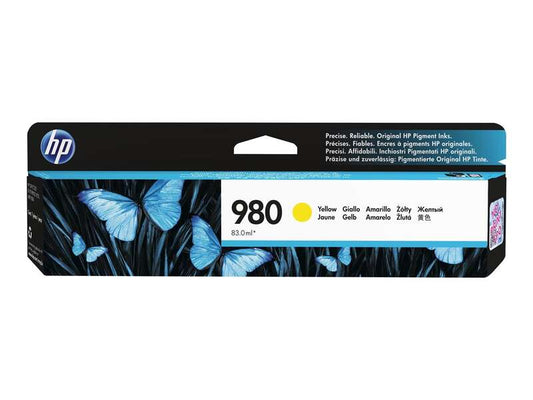 HP 980 Yellow Original Ink Cartridge - D8J09A