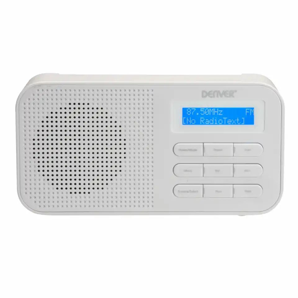 Radio DENVER Digital DAB/FM Blanca (DAB-42W)