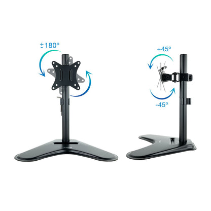 Soporte Mesa TooQ 17"-32" Gira/Inclina 9Kg (DB1701TN-B)