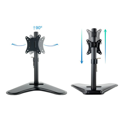 Soporte Mesa TooQ 17"-32" Gira/Inclina 9Kg (DB1701TN-B)