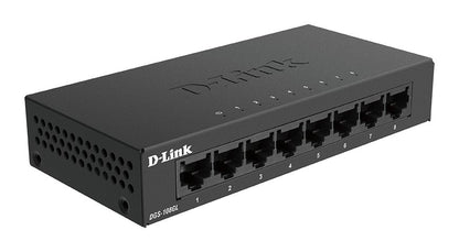 Switch D-Link 8xRJ45 GbE Negro (DGS-108GL)