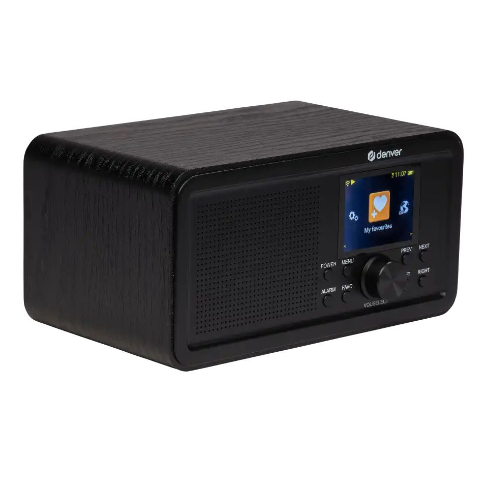 Radio Inteligente DENVER BT Internet Negra (DIR-200)