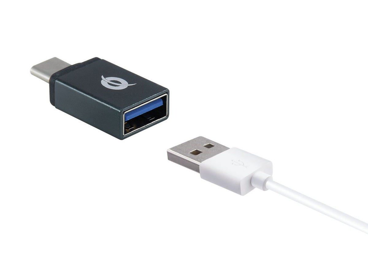 Adaptador CONCEPTRONIC USB-C a USB-A/mUSB 2Un (DONN04G)