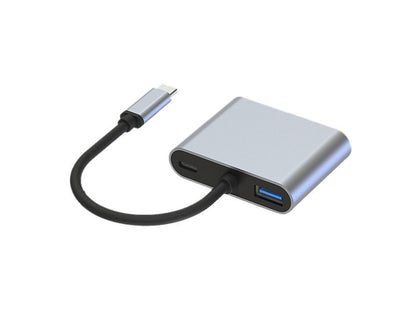 Adaptador CONCEPTRONIC 4 en 1 USB-C 3.0 Gris (DONN16G)