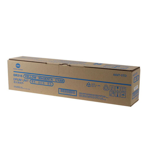 Konica Minolta DR316 Color Original Image Drum - DR316CMY/AAV70TD (Drum)