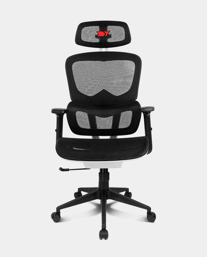 Silla Gaming Drift Ergonómica Negra/Blanca (DRAIR200)