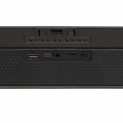 Barra de Sonido DENVER RMS 2x5W BT USB Negra (DSB-1011)