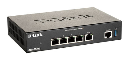 Router D-Link VPN WiFi 1xUSB-A 3.0 Negro (DSR-250V2)
