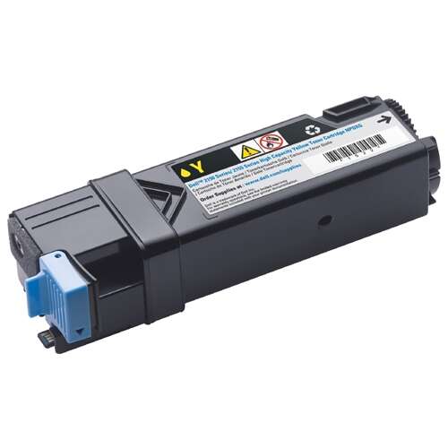 Dell 2150/2155 Yellow Generic Toner Cartridge - Replaces 593-11037/NPDXG/9X54J/593-11036/NT6X2/8GK7X