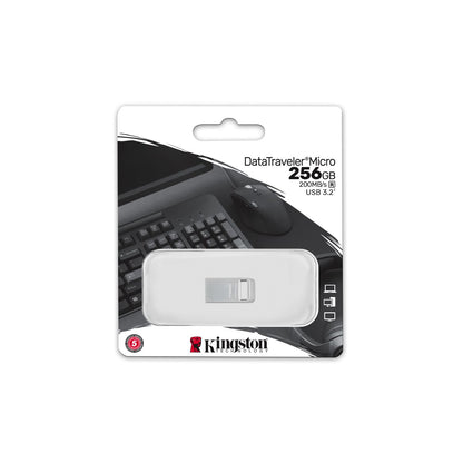 Pendrive Kingston Micro 256Gb USB-A 3.0 (DTMC3G2/256GB)