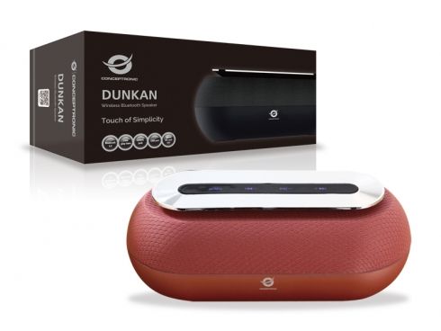 Altavoz CONCEPTRONIC BT mUSB mSD FM Rojo (DUNKAN01R)