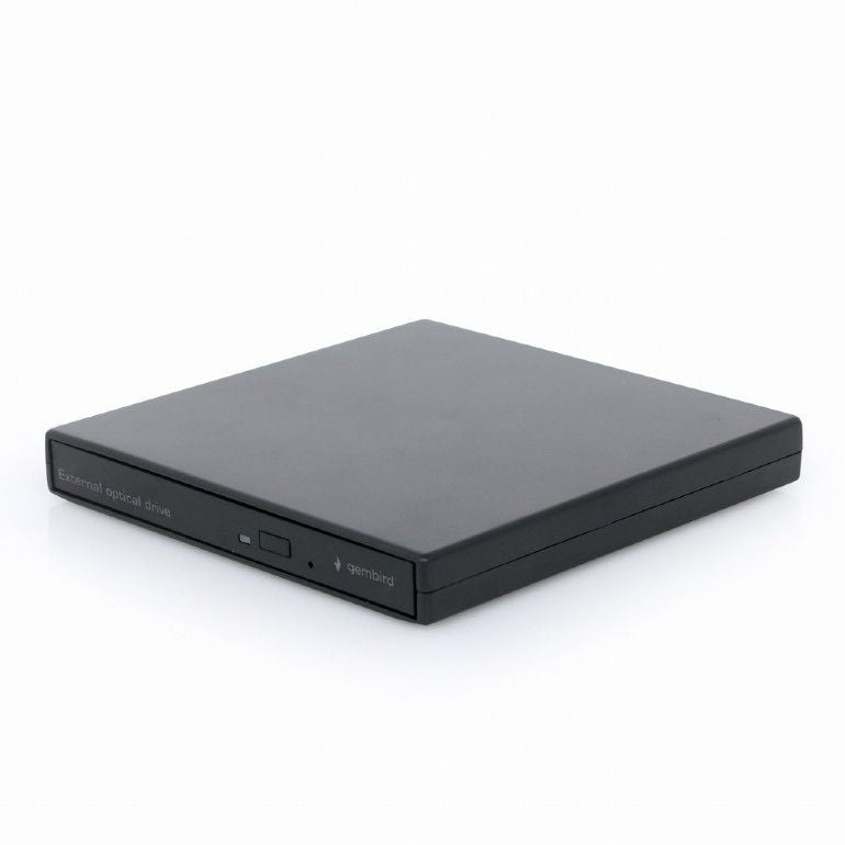 Lector DVD GEMBIRD DVD±RW USB 2.0 Negro (DVD-USB-04)