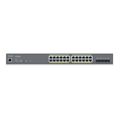 Switch EnGenius 24xRJ45 GbE 4xSFP+ PoE 1U (ECS1528FP)