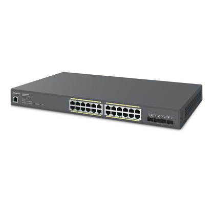 Switch EnGenius 24xRJ45 GbE 4xSFP+ PoE 1U (ECS1528FP)