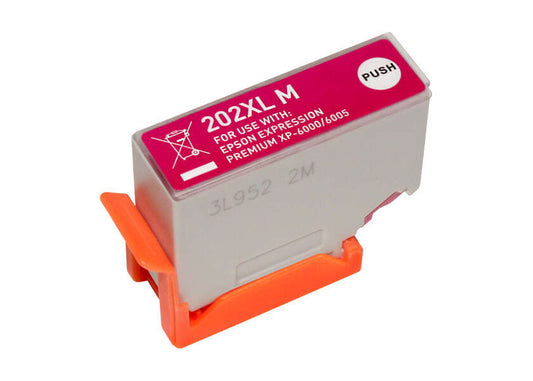 Epson 202XL Magenta Generic Ink Cartridge - Replaces C13T02H34010/C13T02F34010