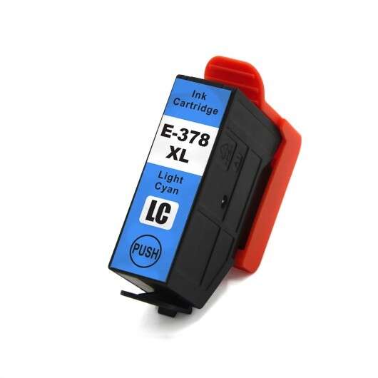 Epson 378XL Cyan Light Generic Ink Cartridge - Replaces C13T37954010/C13T37854010