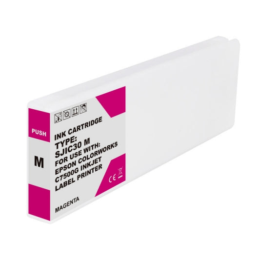 Epson SJIC30P Magenta Pigment Ink Cartridge Generic - Replaces C33S020641/SJIC30P(M)