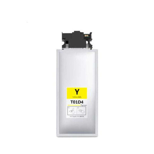 Epson T01D4/T01C4 Yellow Generic Pigment Ink Cartridge - Replaces C13T01D400/C13T01C400