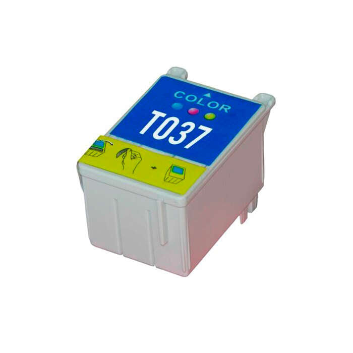 Epson T037 Color Generic Ink Cartridge - Replaces C13T03704010