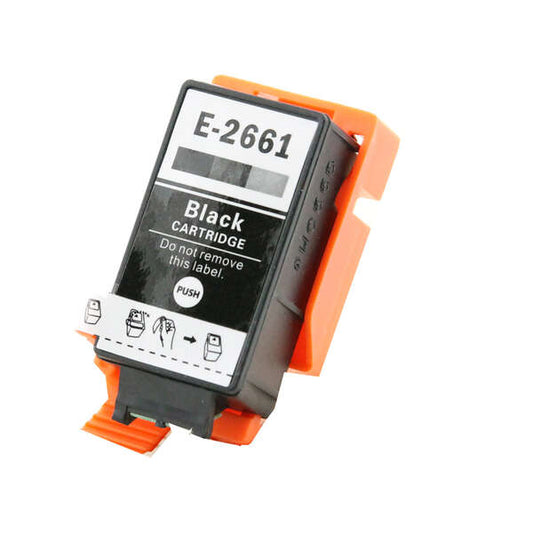 Epson T266 Black Generic Ink Cartridge - Replaces C13T26614010