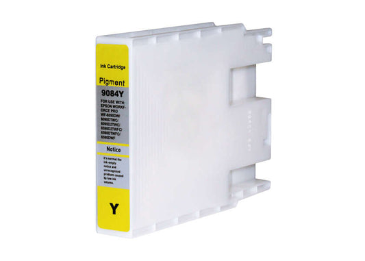 Epson T9084 Yellow Generic Pigment Ink Cartridge - Replaces C13T908440