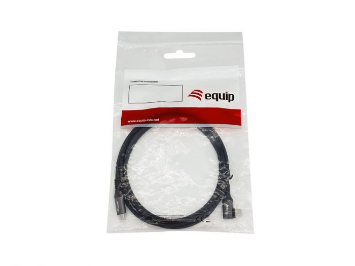 Cable EQUIP USB-C/M a USB-C/M Acodado 3m (EQ128893)