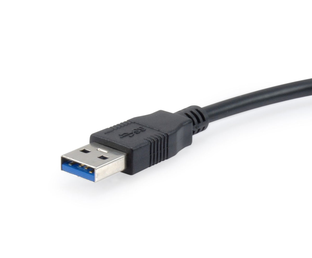 Cable EQUIP USB-A/M a HDMI/H 0.25m Negro (EQ133385)