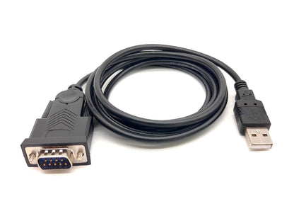 Cable EQUIP USB-A a Serie (DB-9) 1.5m Negro (EQ133391)