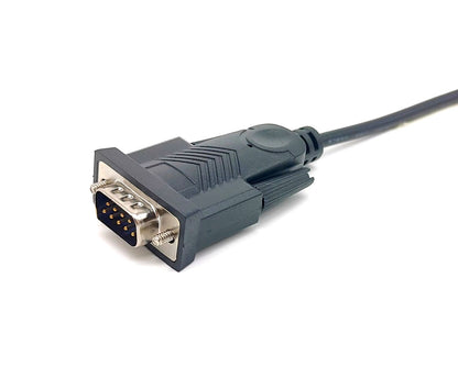 Cable EQUIP USB-A a Serie (DB-9) 1.5m Negro (EQ133391)