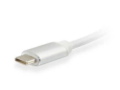 Cable EQUIP USB-C/M a VGA HD15/H 15cm Blanco (EQ133451)