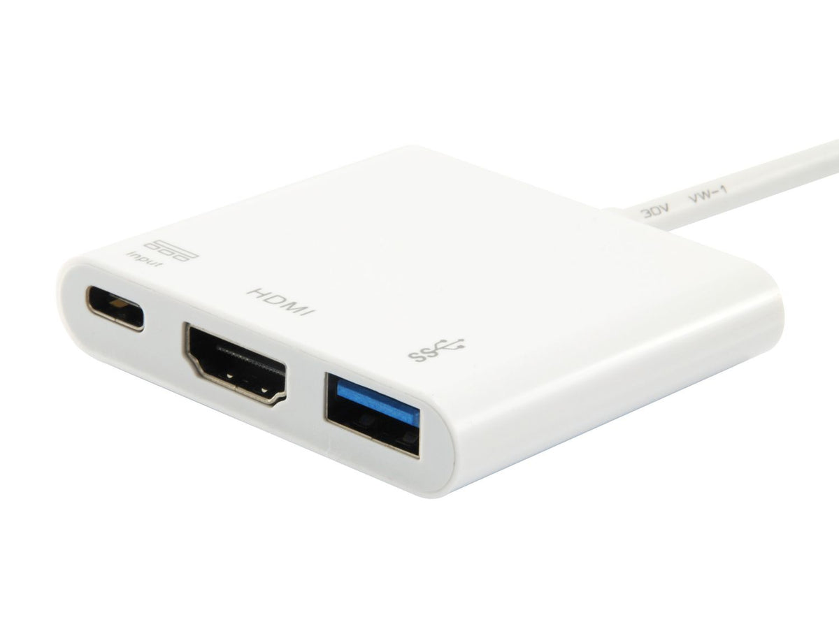 Adaptador EQUIP USB-C a USB-A/USB-C PD/HDMI (EQ133461)