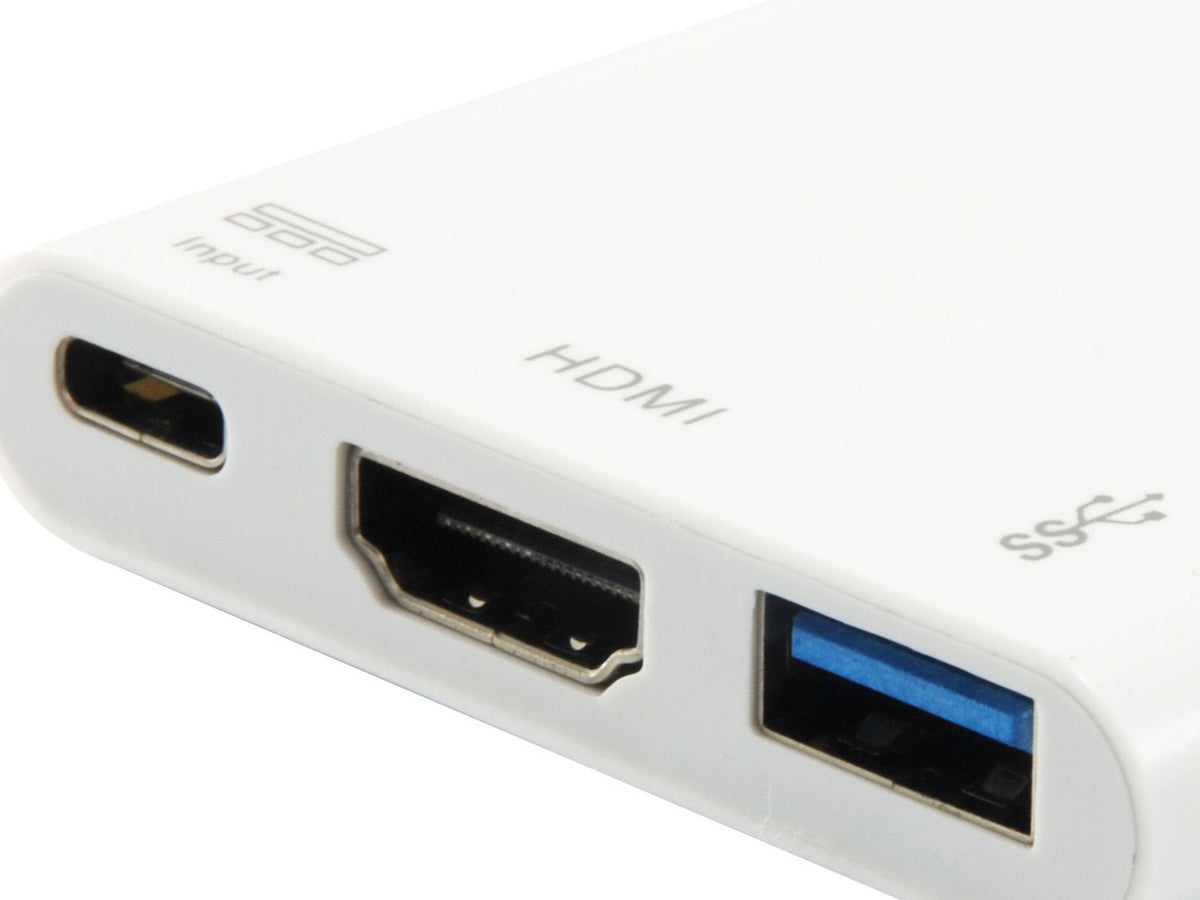 Adaptador EQUIP USB-C a USB-A/USB-C PD/HDMI (EQ133461)