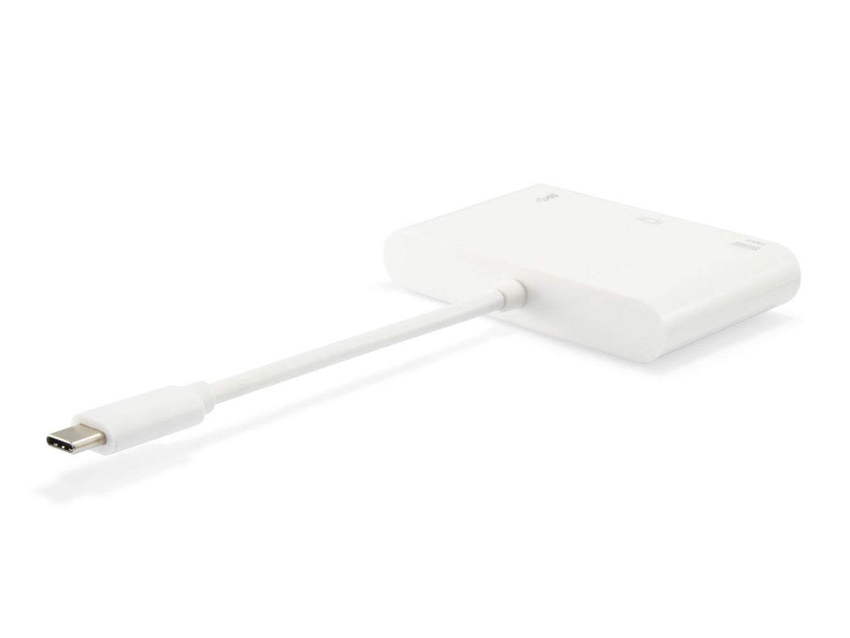 Adaptador EQUIP USB-C a USB-A/USB-C PD/VGA (EQ133462)