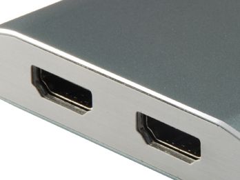 Adaptador EQUIP USB-C/M a 2x HDMI/H Plata (EQ133464)