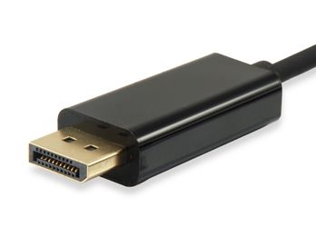Cable EQUIP USB-C/M a DP/M 1.8m Negro (EQ133467)